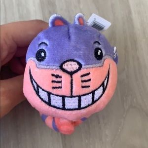 Disney series 1 plush bag clip Cheshire Cat